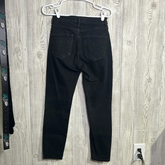 Women’s Everlane Black Ankle Jeans Size 26 - Picture 5 of 5